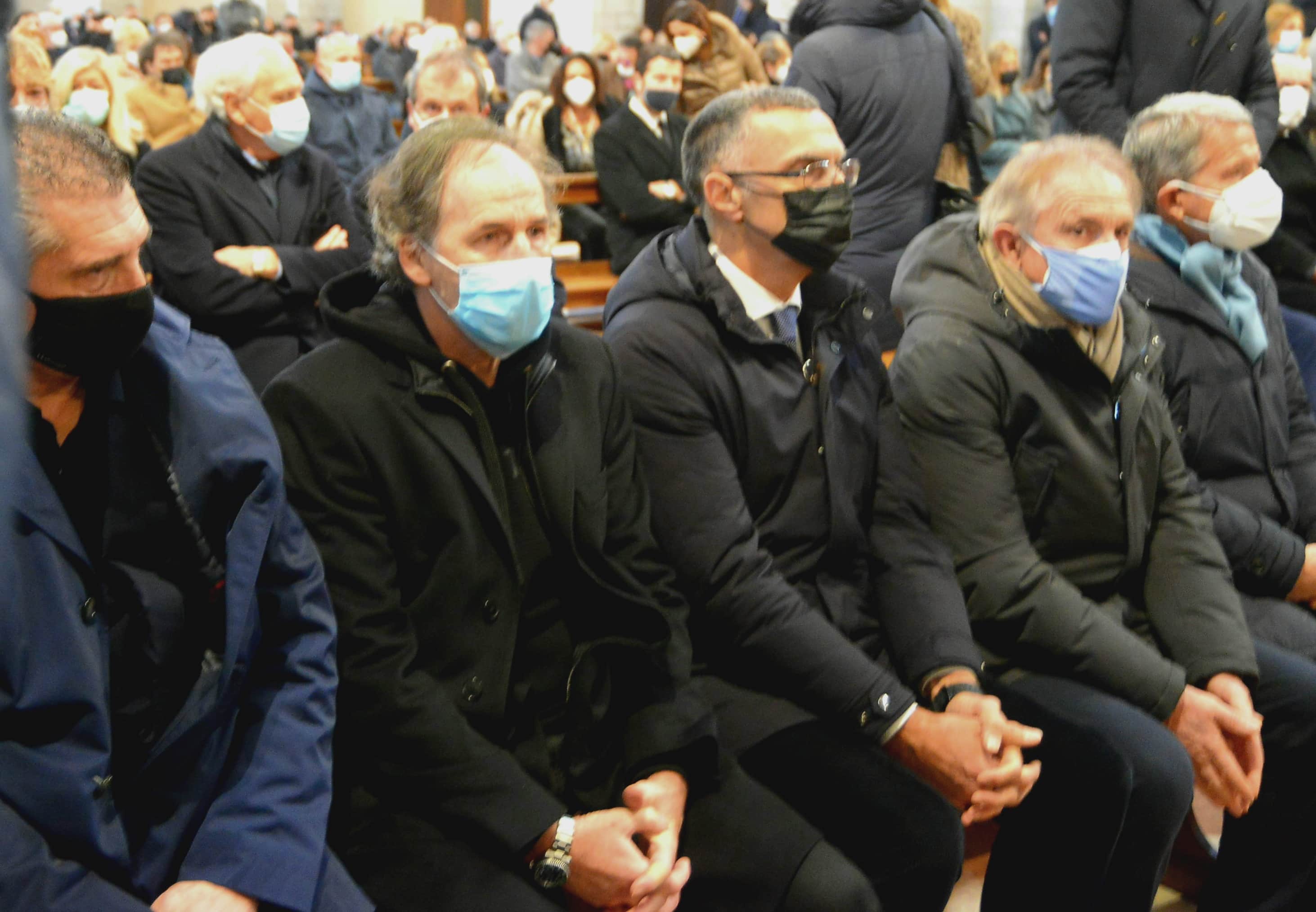 Funerali di Paolo Rossi al duomo di Vicenza (Vicenza - 2020-12-12, Maule) p.s. la foto e' utilizzabile nel rispetto del contesto in cui e' stata scattata, e senza intento diffamatorio del decoro delle persone rappresentate