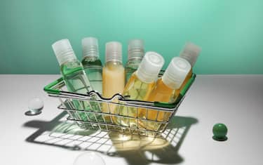 Flaconcini di shampoo