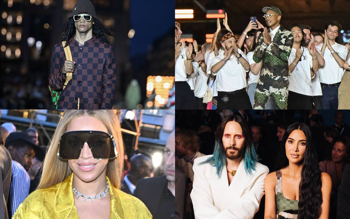 La prima sfilata di Louis Vuitton sotto la direzione creativa di ...