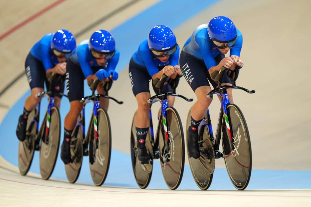 Denmark and Italy win medals at Track Cycling world Championships