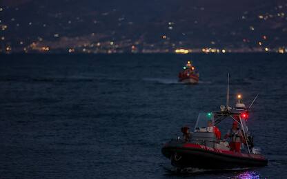 Rescue workers and divers from the Italian fire brigade as a rescue operation continues for the missing people who were on board a sailboat that sank, in Porticello, Sicily Island, Italy, 20 August 2024. At least one person died, six remain missing and 15 passengers were rescued, after a 56-meter-long luxury sailboat, the Bayesian, with 22 people on board, sank on 19 August off Porticello, near Palermo, after a tornado hit the area. The six missing people have not yet been identified as dive teams are trying to find access into the yacht's cabins, sitting at 50 m below the surface of the water.
ANSA/IGOR PETYX