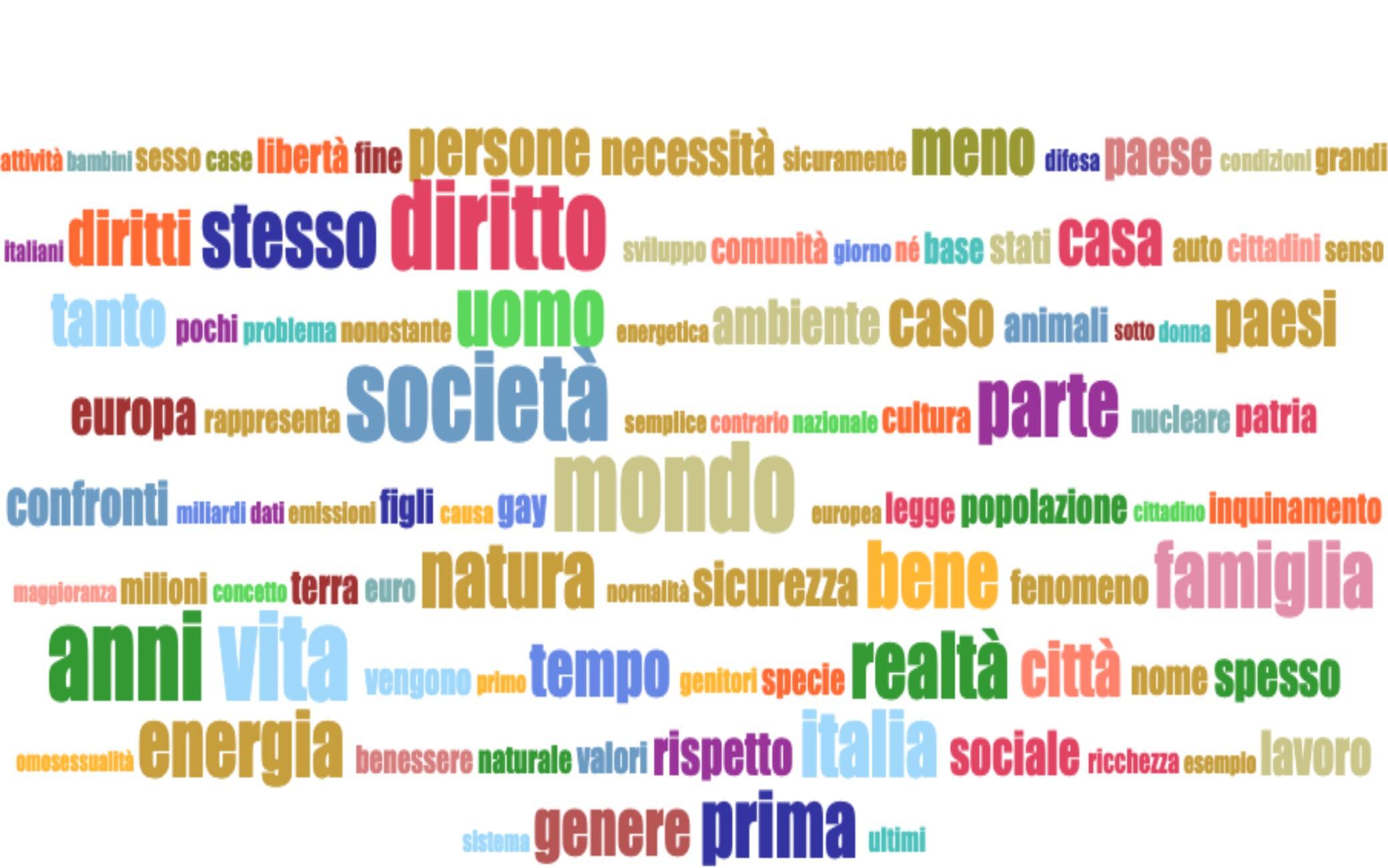 Parole libro Vannacci