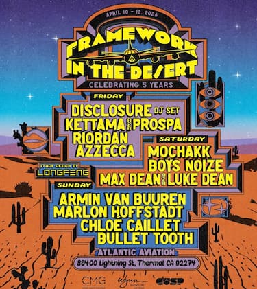 Framework in the Desert Lineup