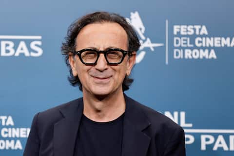 Italian actor Giovanni Esposito poses during a photocall of the movie  Vita da Carlo - Terza stagione  at the 19th annual Rome International Film Fest in Rome, Italy, 26 October 2024. The Festa del Cinema di Roma runs from 16 to 27 October 2024. ANSA/FABIO FRUSTACI