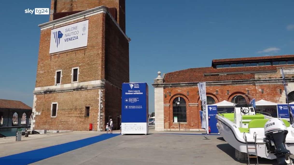Skytg24 alla settima edizione Salone nautico Venezia