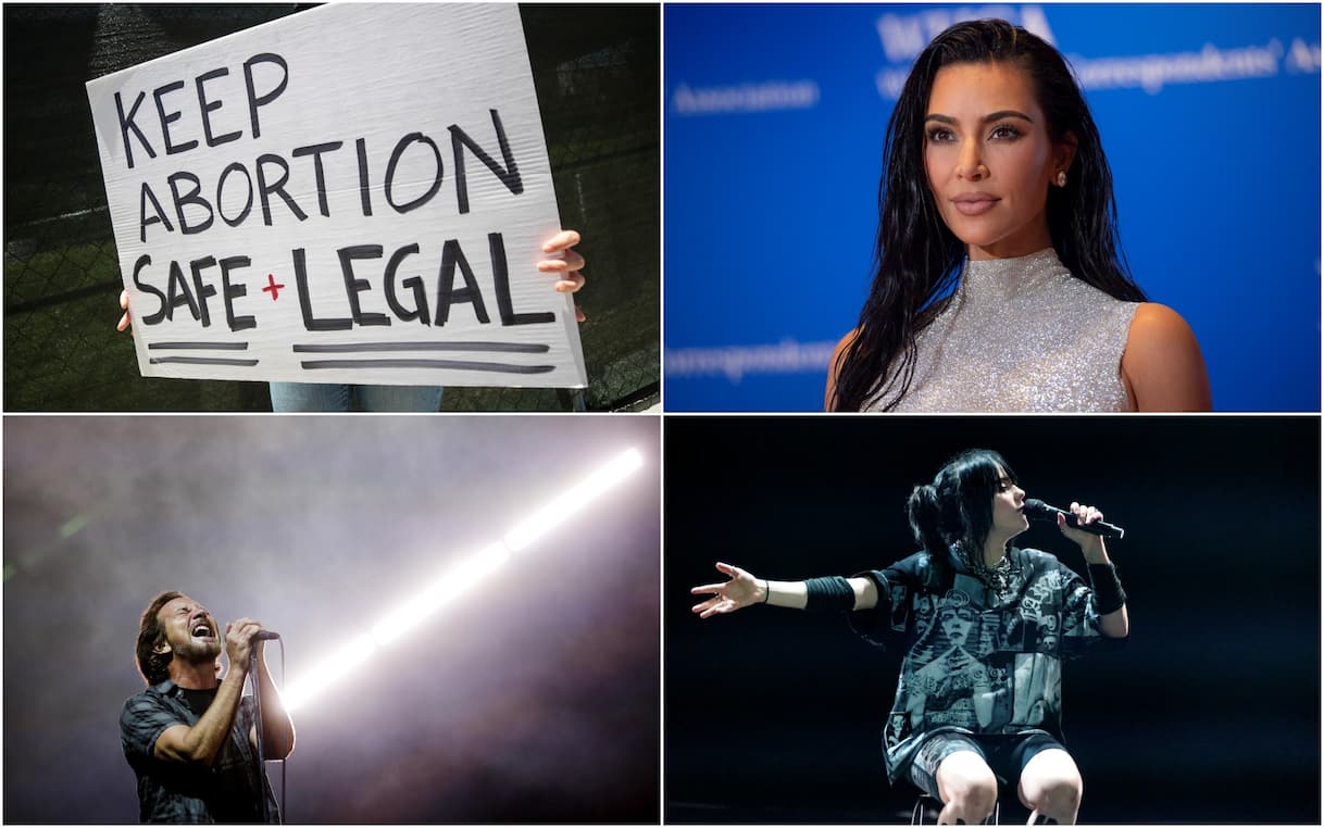 Aborto Rice Da Kim Kardashian ai Pearl Jam, le reazioni alla sentenza sul diritto ...