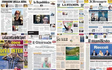 Le prime pagine del 31 agosto