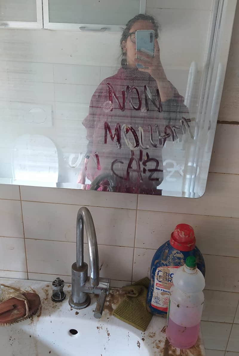 Un'immagine della casa di Lorenzo a Faenza.