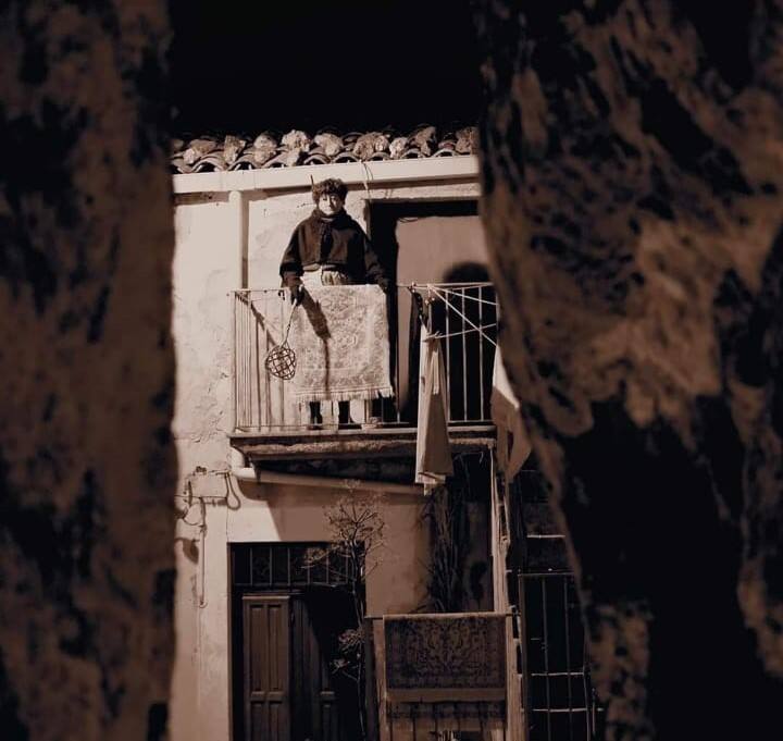 Giusy Turturici abitante e figurante del Presepe vivente di Catlabellotta