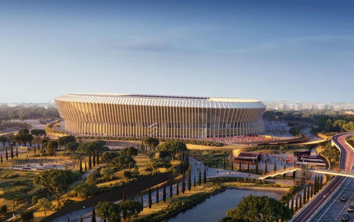 AS Roma Pietralata stadium project authorized for construction