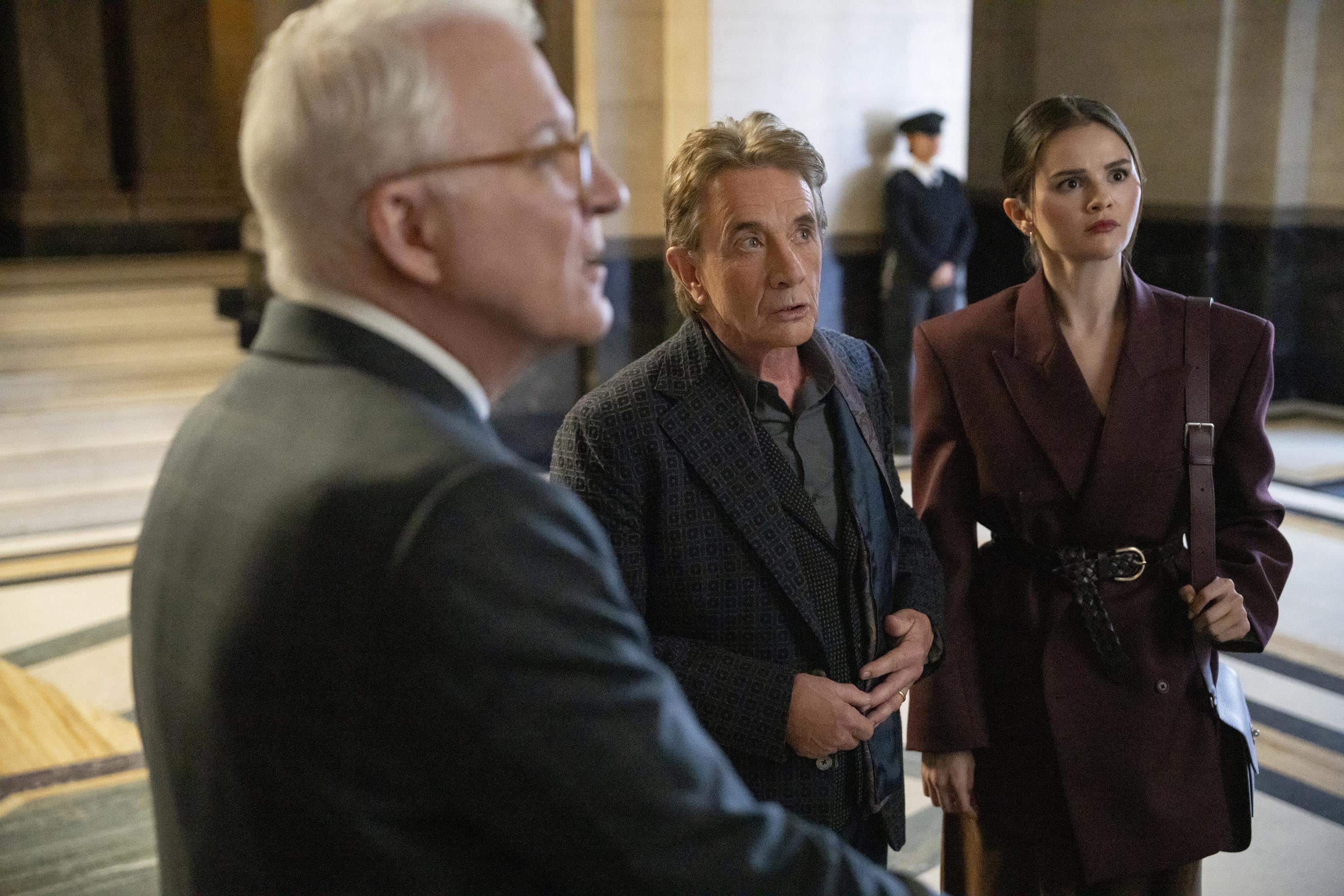 ONLY MURDERS IN THE BUILDING - Season 6 - “First Look” - (Disney/Miya Mizuno)STEVE MARTIN, MARTIN SHORT, SELENA GOMEZ