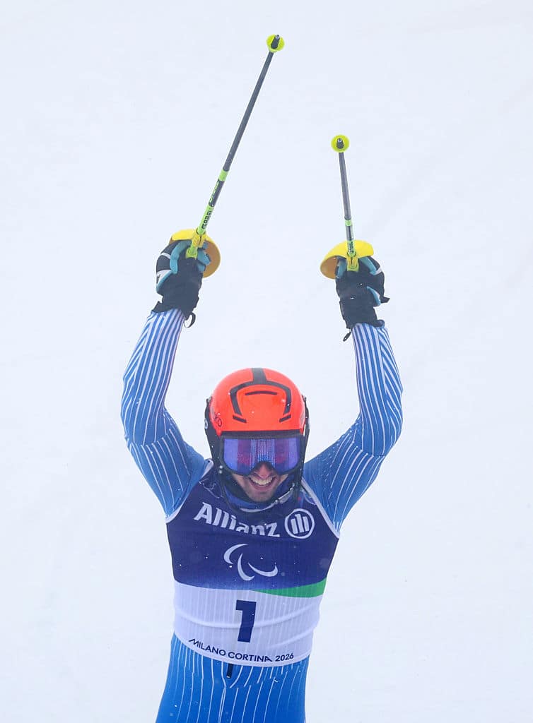 Bertagnolli vince l'oro in slalom
