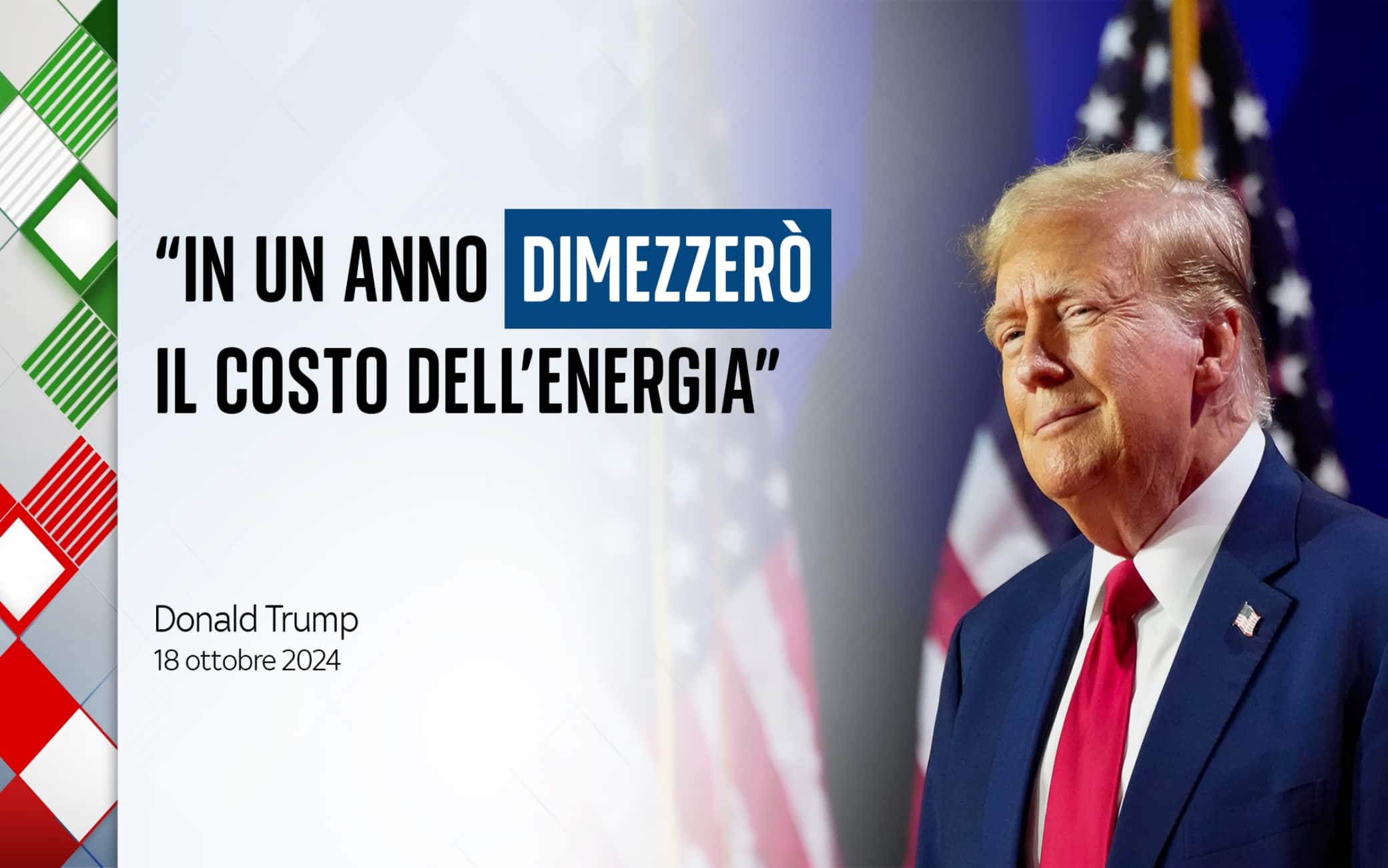 Le parole di Donald Trump