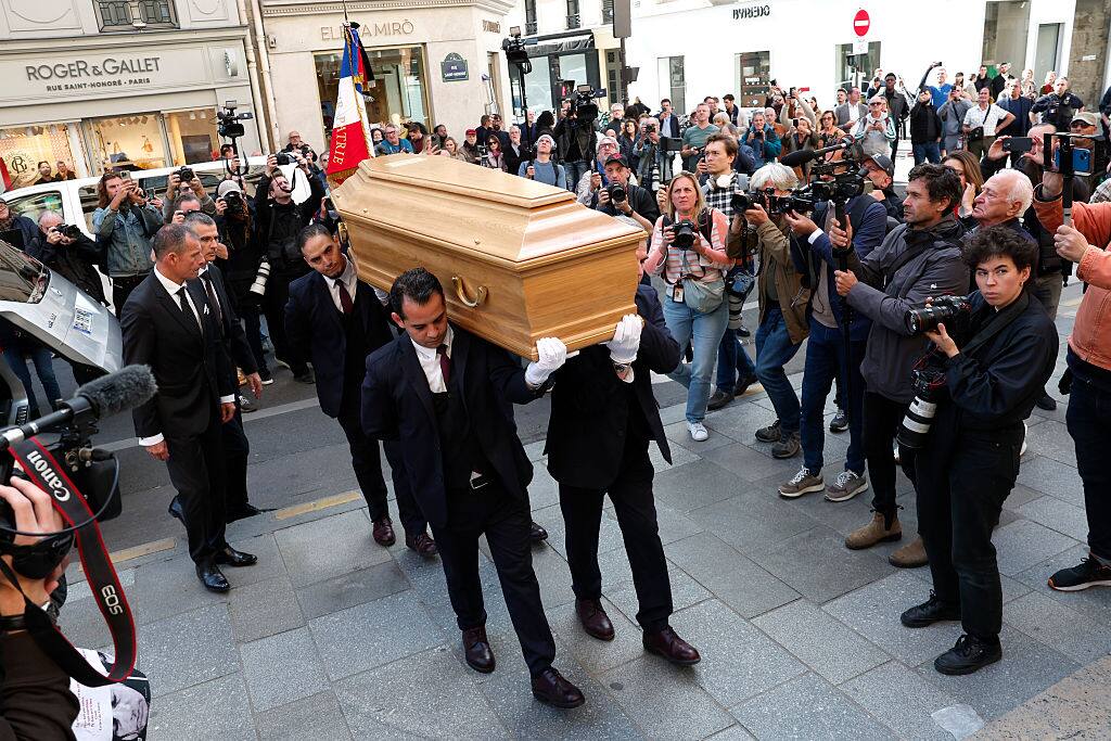Parigi 30 settembre 2025, i funerali di Claudia Cardinale