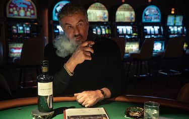 Sylvester Stallone as Dwight "The General" Manfredi of the Paramount+ original series TULSA KING. Photo Cr: Brian Douglas/Paramount+. © 2024 Viacom International Inc. All Rights Reserved.