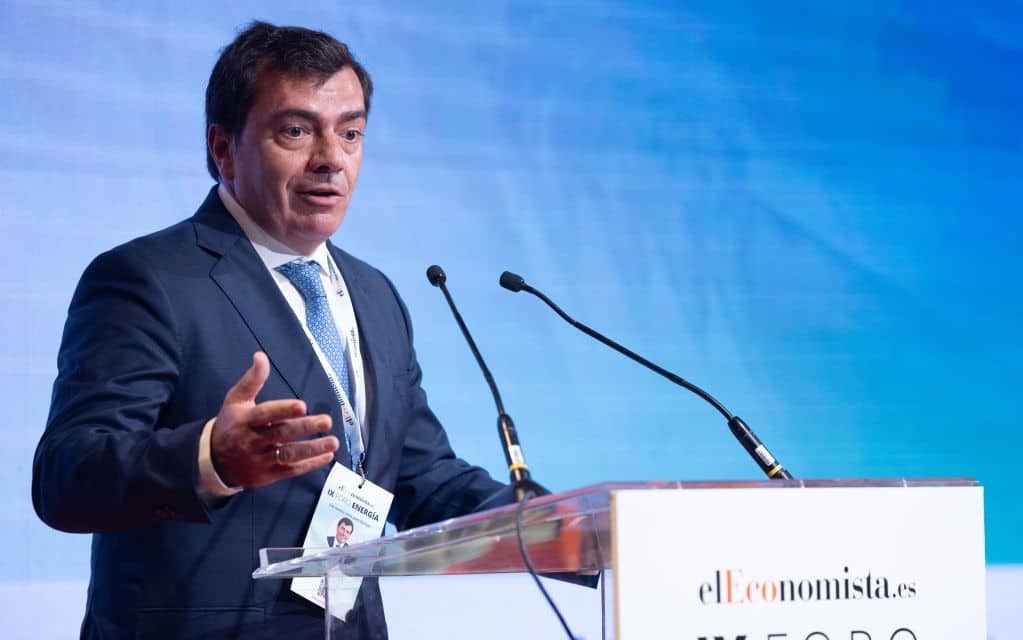 MADRID, SPAIN - SEPTEMBER 05: The CEO of Siemens Spain, Agustin Escobar, speaks during the IX Edition of the Energy Forum, at the Four Seasons Hotel, on September 5, 2024, in Madrid, Spain. For this IX Edition the Forum, under the title "The new challenges for Europe", counts with all the leaders of the sector, who contribute their vision and debate about the opportunities and challenges of the future of energy. (Photo By Eduardo Parra/Europa Press via Getty Images)