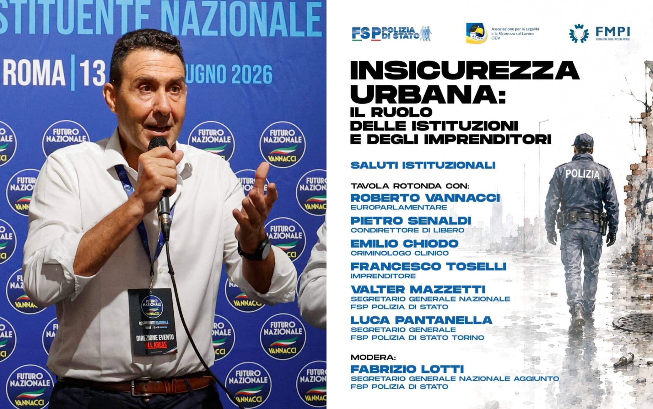 Vannacci e il manifesto del convegno