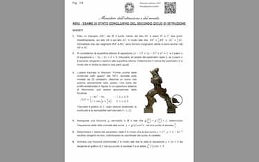 Prova di matematica