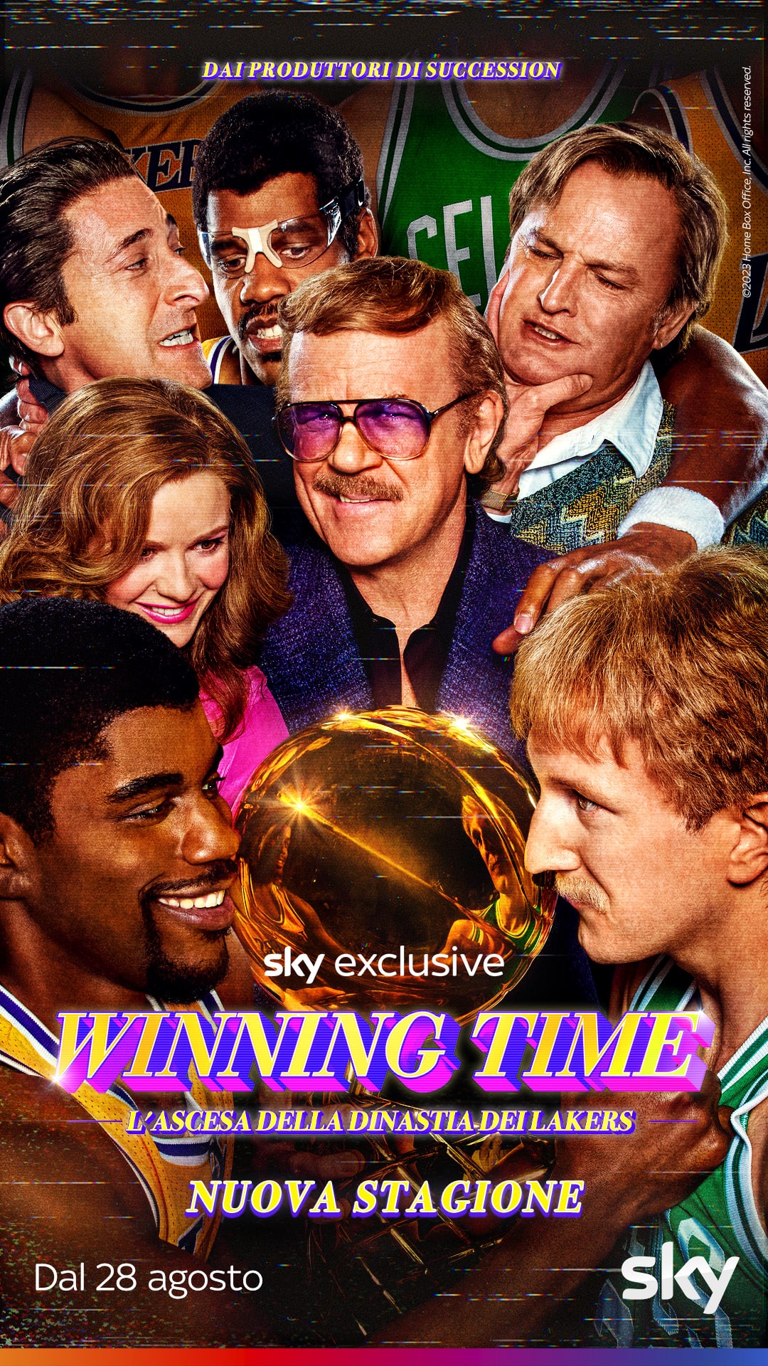 La locandina di Winning Time: L'ascesa della dinastia dei Lakers