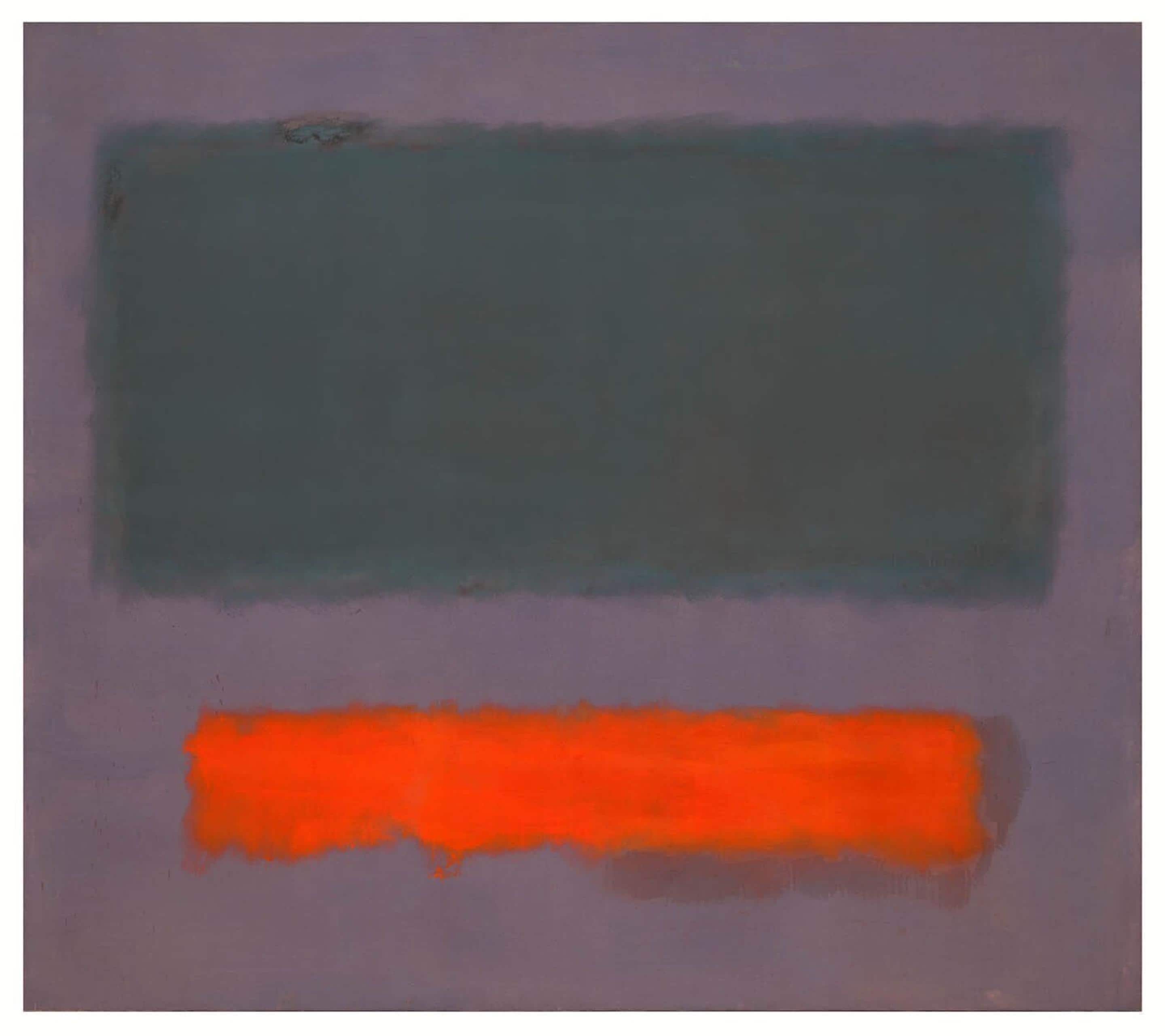 "Grey, Orange on Maroon, No.8" di Mark Rothko 