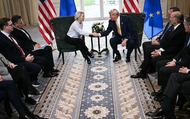 trump e von der leyen