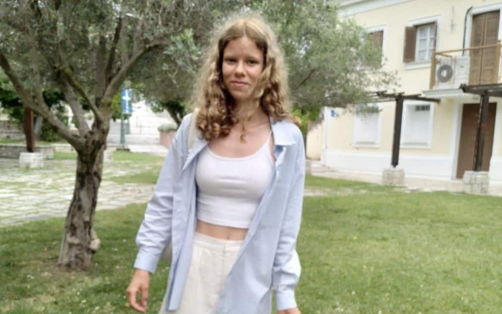 La ragazza scomparsa, Mariia Buhaiova, in una foto condivisa su Instagram dal sindaco di Carovigno Massimo Lanzilotti