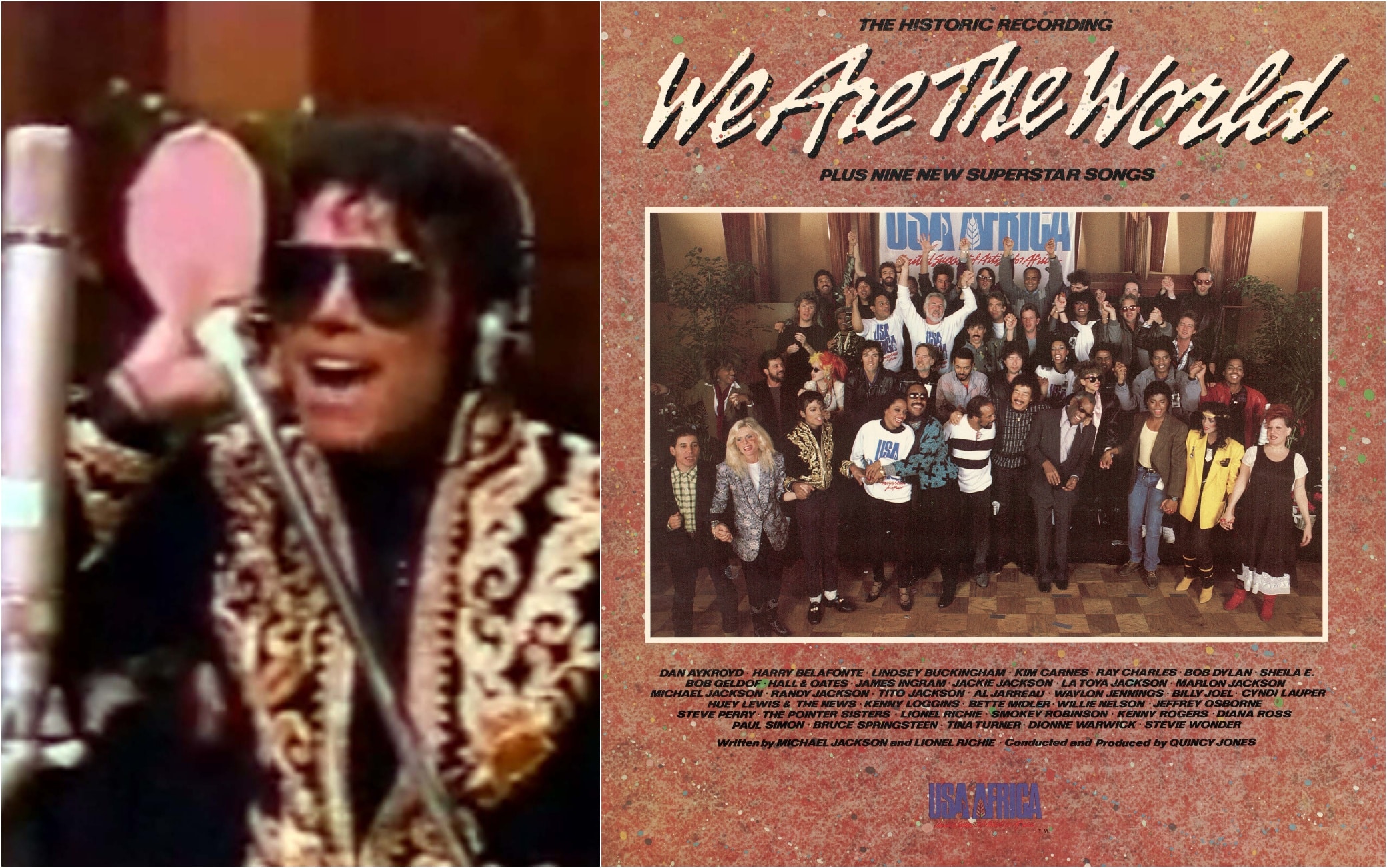 Jackson nel video e la copertina del disco