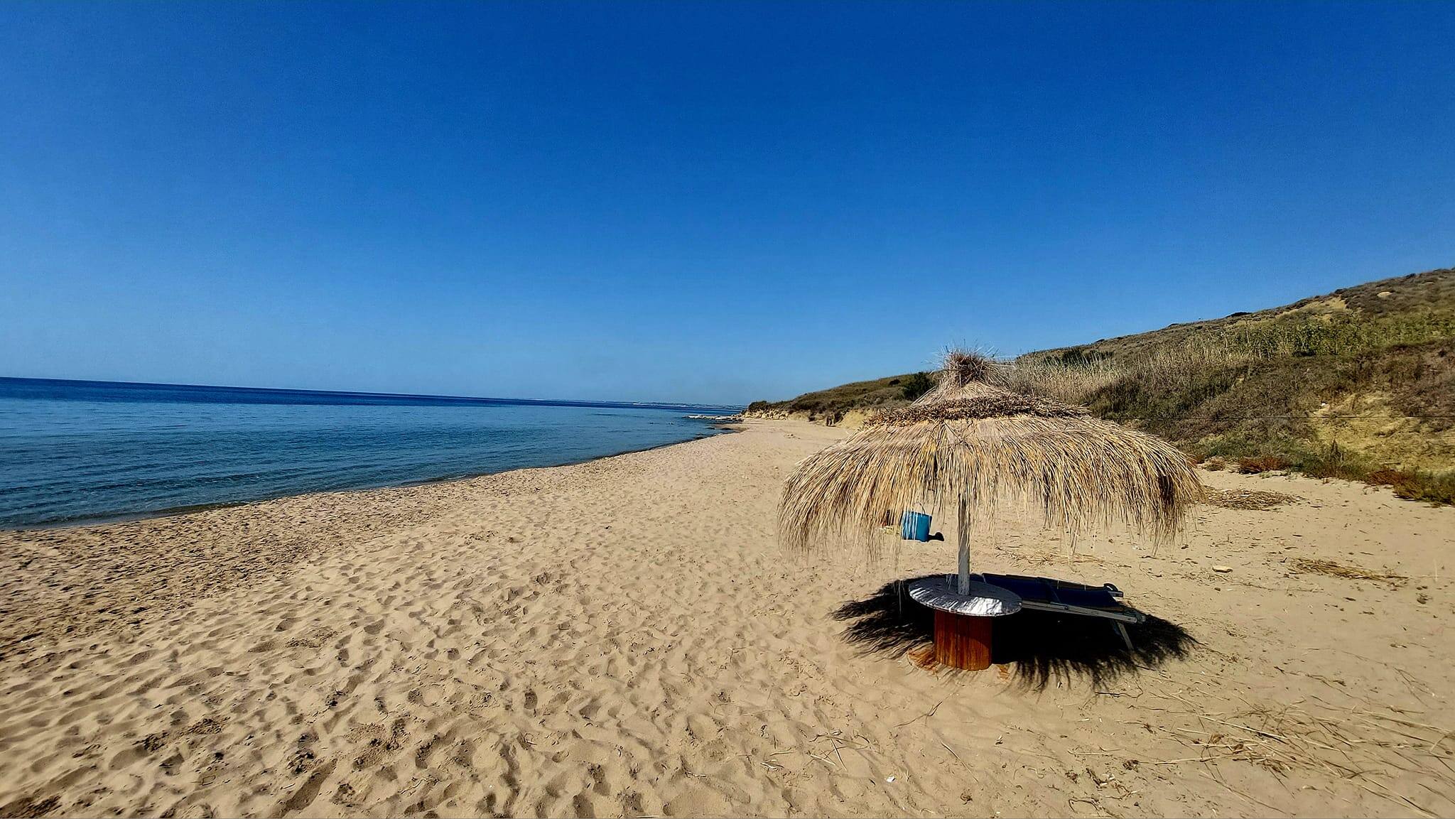 La spiaggia di Capo San Marco a Sciacca dove le Caretta caretta nidificano da anni