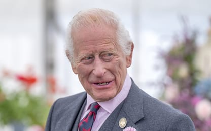 King Charles III during a visit to the Royal Horticultural Society of Aberdeen's 200th Flower Show at Duthie Park, Aberdeen. Picture date: Saturday August 31, 2024.