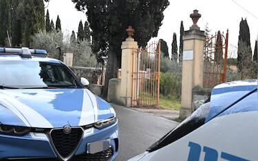 Decesso per probabile perdita di monossido di carbonio  di due adulti e  un minore all’interno di una villetta a San Felice a Ema sopra il alluzzo Firenze 19 Dicembre  2024  ANSA/CLAUDIO GIOVANNINI