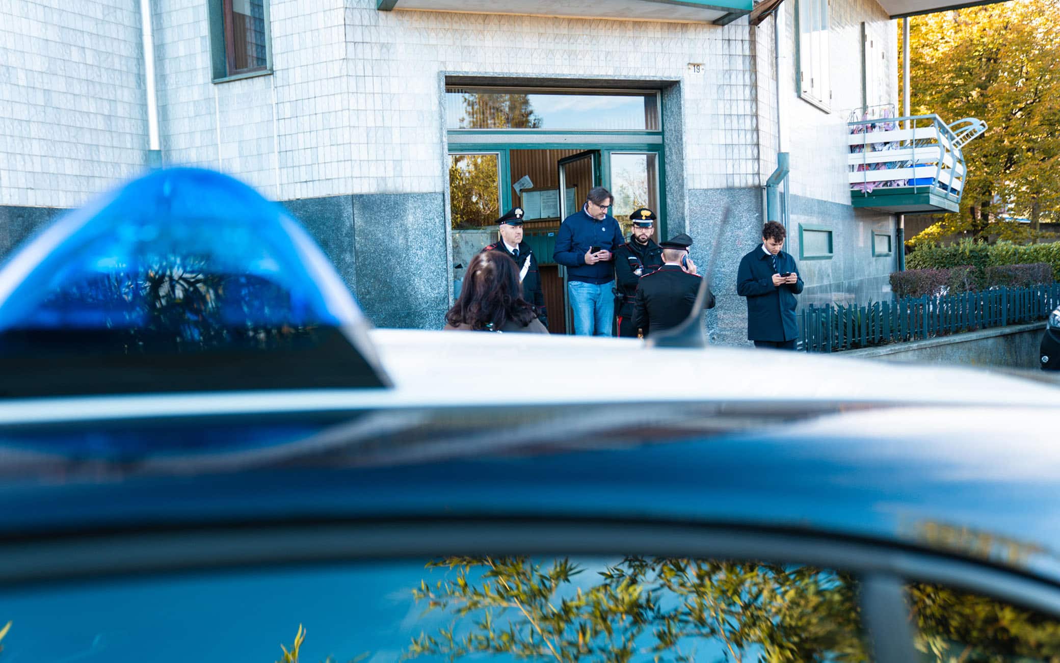 Il luogo dell'omicidio