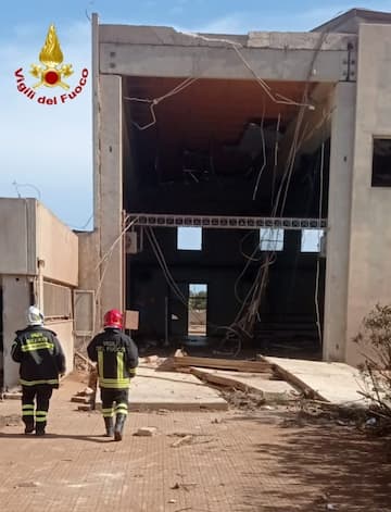 vigili del fuoco a marsala