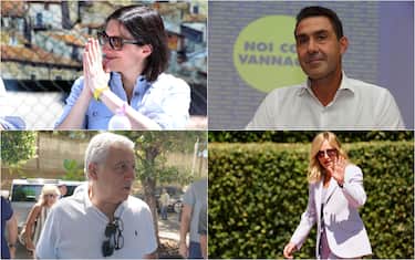 elly schlein, roberto vannacci, antonio tajani, giorgia meloni
