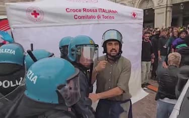 Gli scontri a Torino