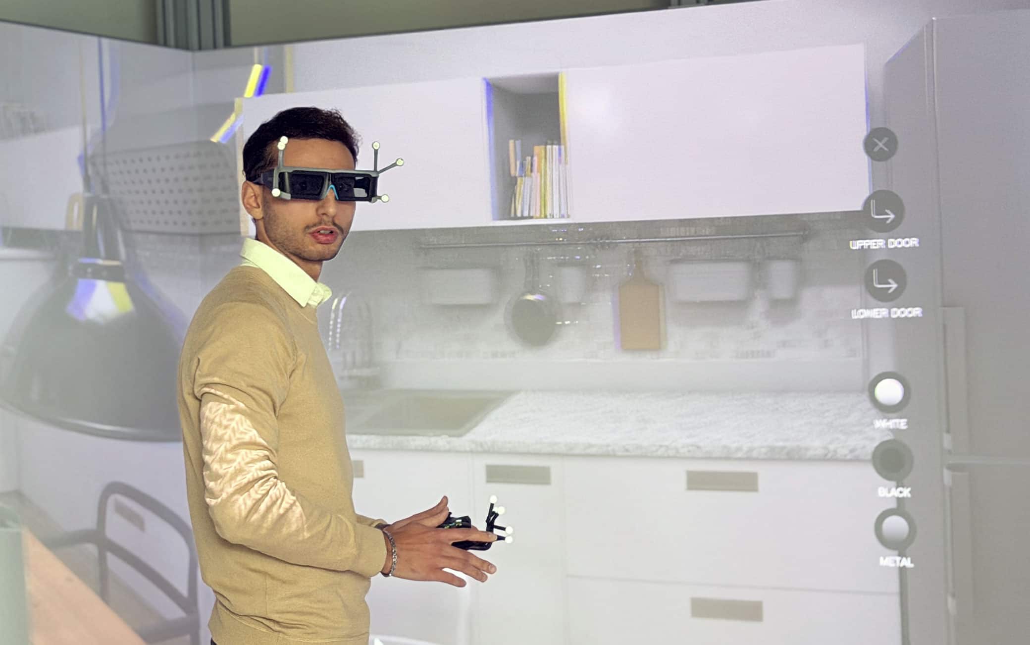 La stanza immersiva di CAVE