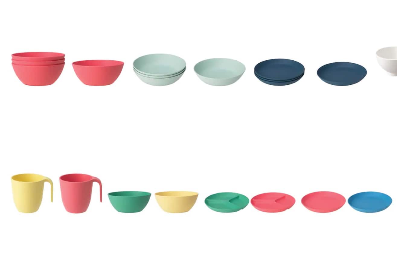 Piatti e tazze delle serie Heroisk e Talrika