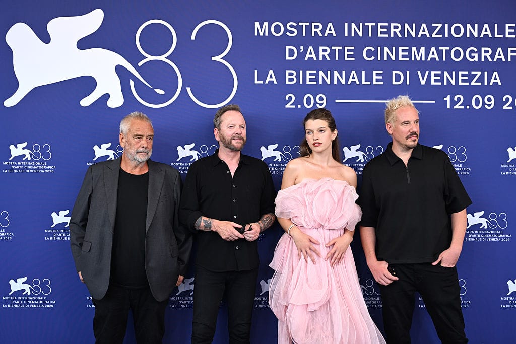 Father Joe Luc Besson Kiefer Sutherland Ever Anderson Mostra del Cinema di Venezia