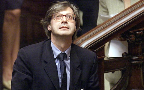 vittorio sgarbi e katia belillo . bianchi