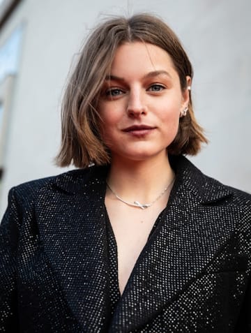 Emma Corrin, Virgin Media British Academy Television Awards.Date: Sunday 12 May 2019.Venue: Royal Festival Hall, Southbank Centre, Belvedere Rd, Lambeth, London.Host: Graham Norton.-.Area: Iona Wolff Master-Set (Photo by Iona Wolff/BAFTA via Getty Images)