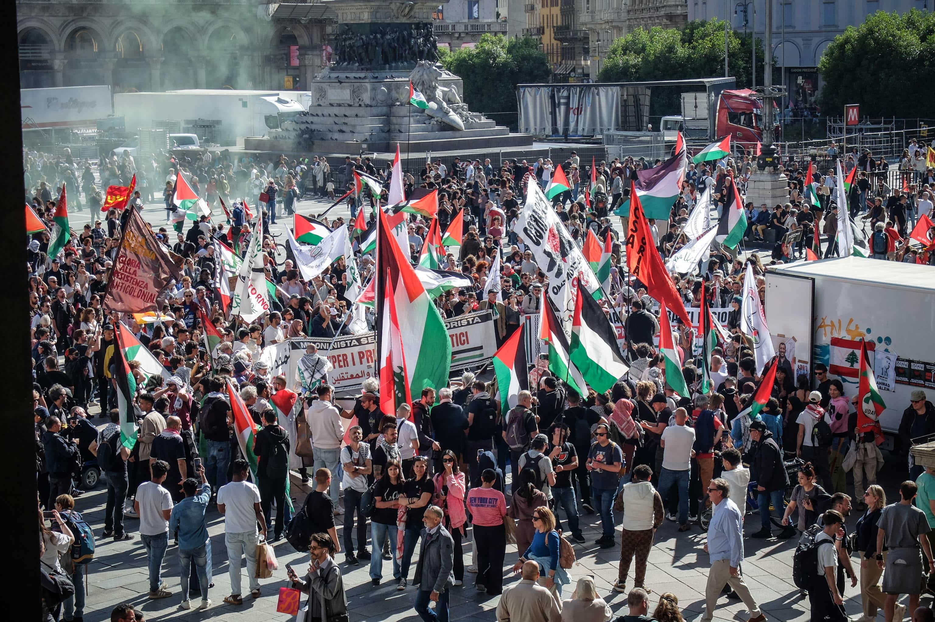 Corteo Pro Palestina, 16 maggio 2026 Milano