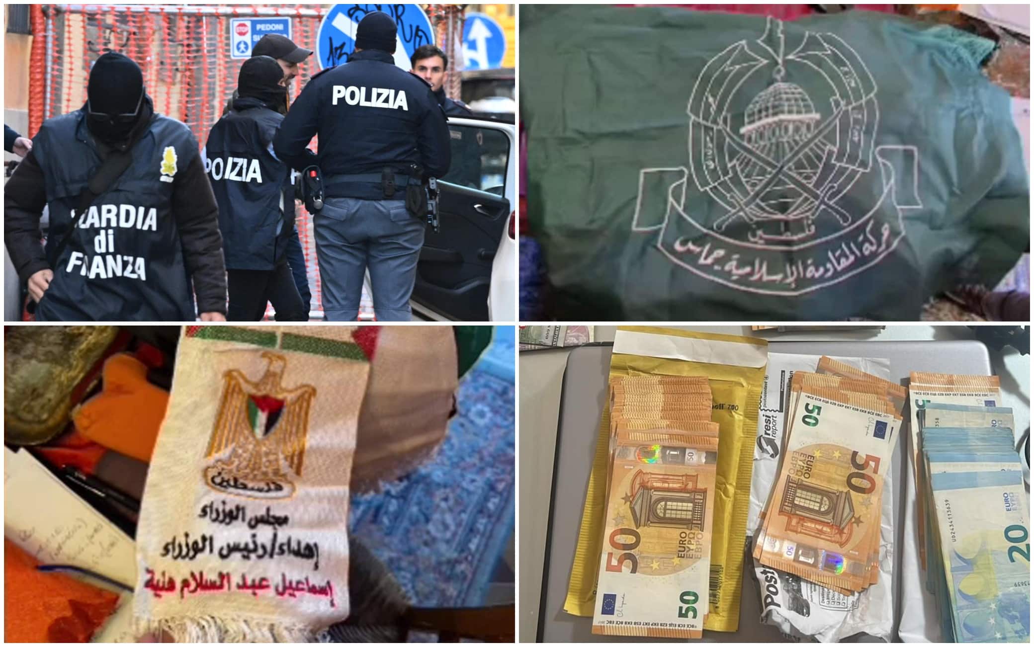 Alcune immagini dell'operazione anti-Hamas