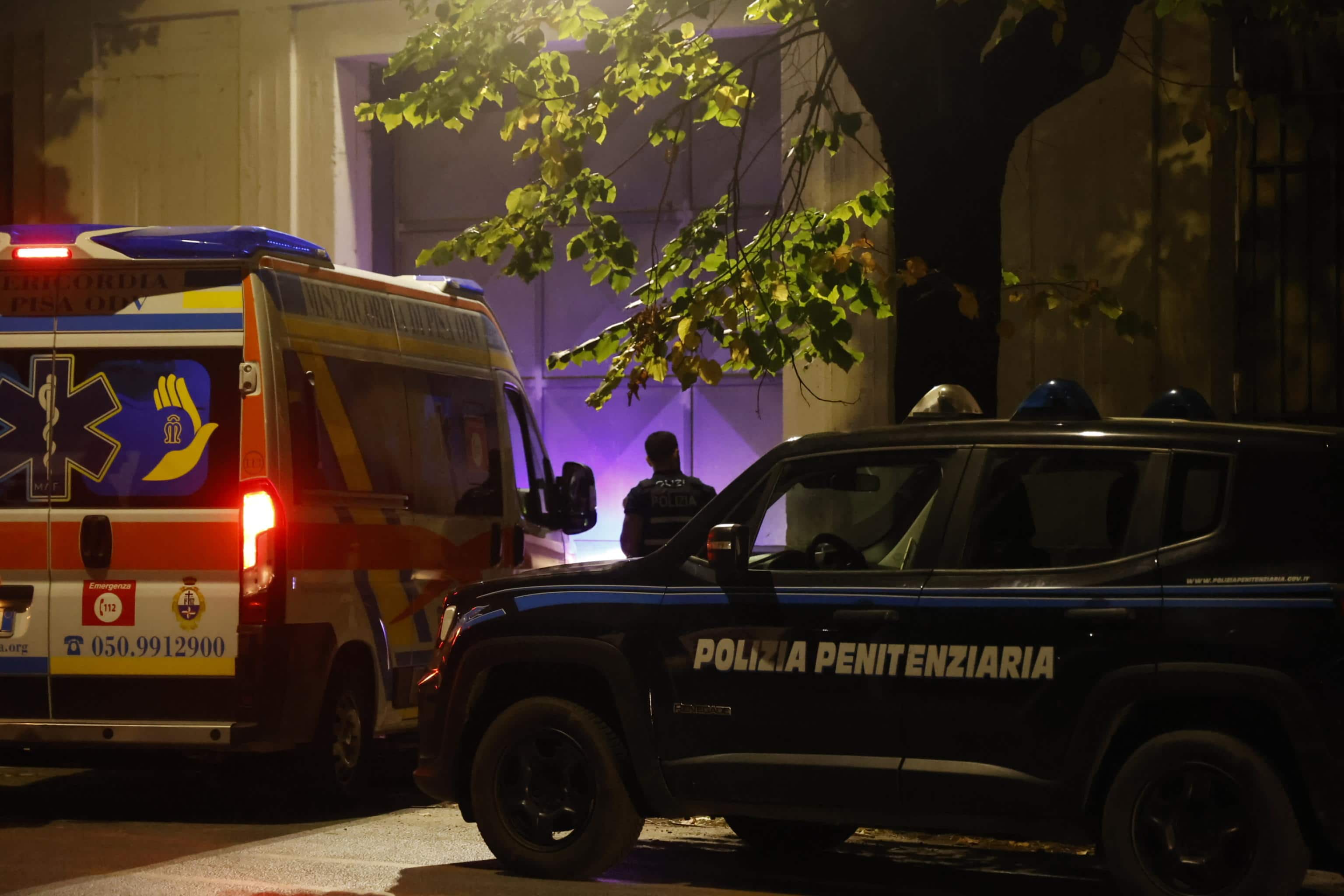 Esterno del carcere di Don Bosco a Pisa. 30 settembre  2026. ANSA/ENRICO MATTIA DEL PUNTA
