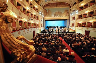 Il teatro Pergolesi di Jesi, Ancona.