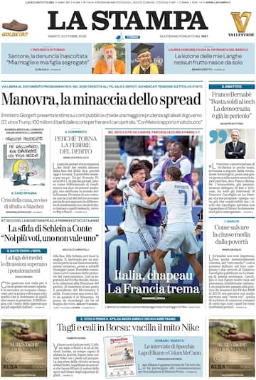 rassegna stampa 3 ottobre