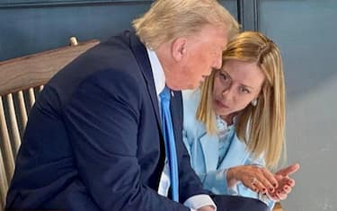 Meloni e Trump al G7 di Kananaskis, 17 giugno 2025
