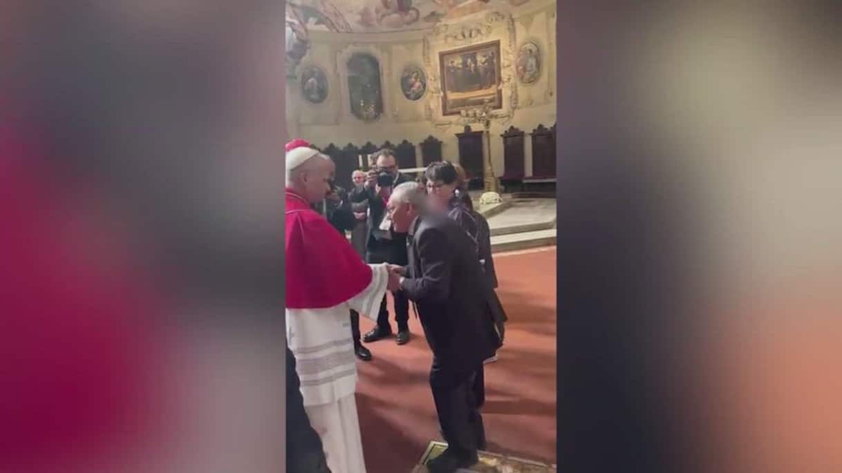Papa Leone XIV incontra la mamma di Domenico Caliendo