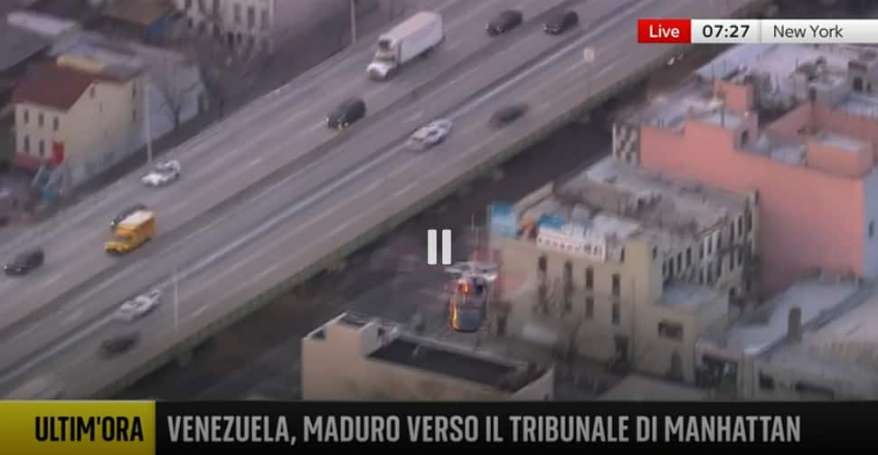 Maduro verso il tribunale di Manhattan