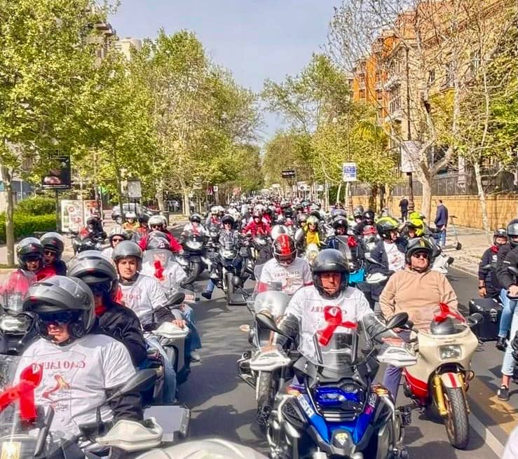 Motociclisti per Laura Papadia