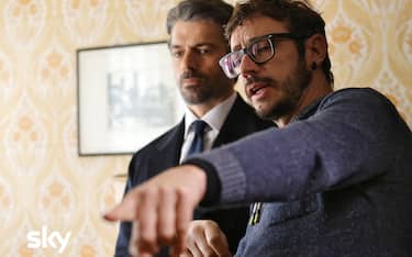 Fabio Paladini e Luca Argentero sul set del terzo episodio di Ligas