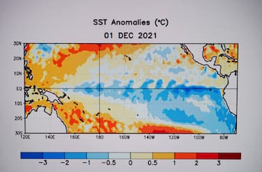 Le temperature dell'Oceano Pacifico